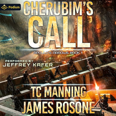 Cherubim's Call – omslag til lydbogen af James Rosone, TC Manning