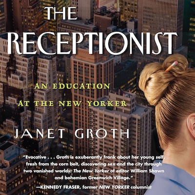 The Receptionist – omslag til lydbogen af Janet Groth