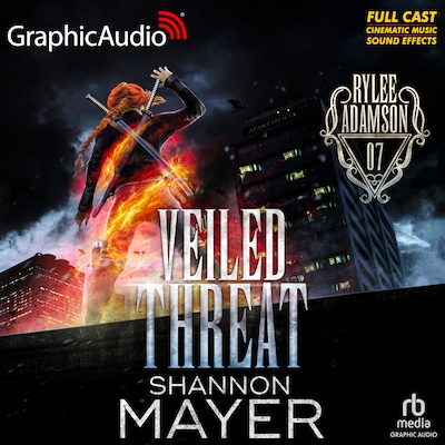 Veiled Threat [Dramatized Adaptation] – omslag til lydbogen af Shannon Mayer
