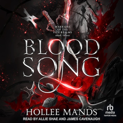 Blood Song – omslag til lydbogen af Hollee Mands
