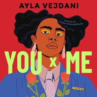 You x Me – omslag till ljudboken av Ayla Vejdani