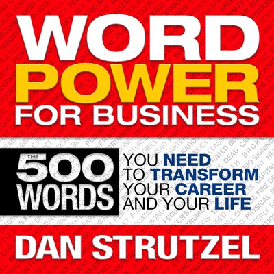 Word Power for Business – omslag til lydbogen af Dan Strutzel