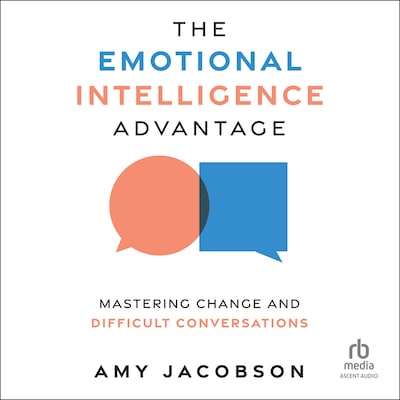The Emotional Intelligence Advantage – omslag til lydbogen af Amy Jacobson