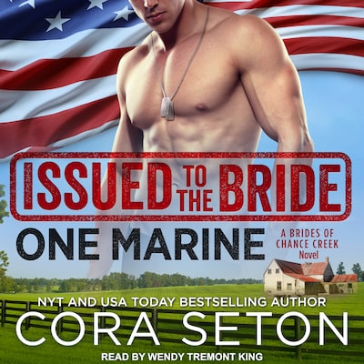 Issued to the Bride One Marine – omslag til lydbogen af Cora Seton