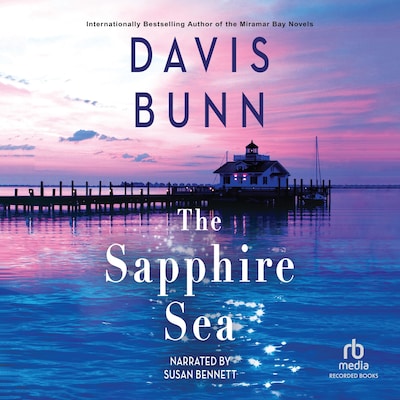 The Sapphire Sea – omslag til lydbogen af Davis Bunn