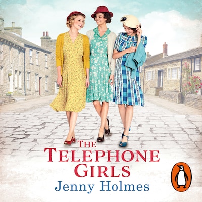 The Telephone Girls – omslag til lydbogen af Jenny Holmes