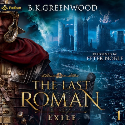 Exile – omslag til lydbogen af B.K. Greenwood