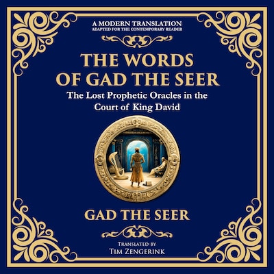 The Words of Gad the Seer – omslag til lydbogen af Tim Zengerink, Gad the Seer (Prophet of King David)