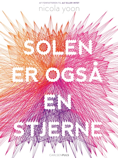Solen er også en stjerne – omslag til lydbogen af Nicola Yoon
