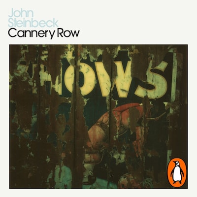 Cannery Row – omslag til lydbogen af John Steinbeck