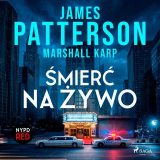 NYPD Red. Tom 4. Śmierć na żywo – okładka audiobooka, autor James Patterson