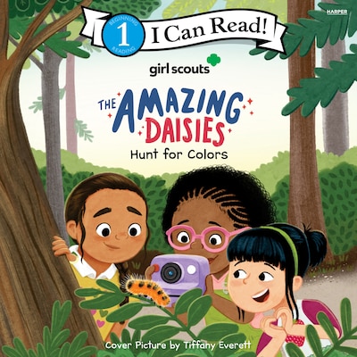 Girl Scouts: The Amazing Daisies Hunt for Colors – omslag til lydbogen af Girl Scouts