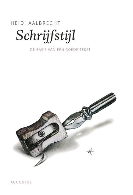 Schrijfstijl: de basis van een goede tekst – omslag van het luisterboek van Heidi Aalbrecht