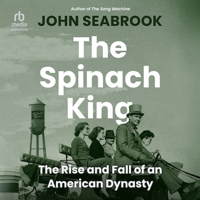 The Spinach King – omslag til lydbogen af John Seabrook