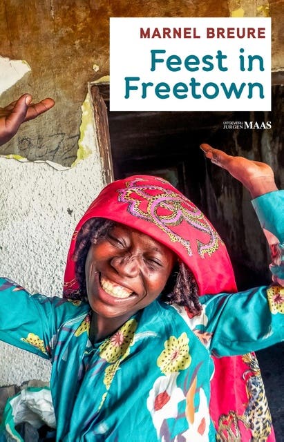 Feest in Freetown – omslag van het luisterboek van Marnel Breure