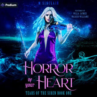 Horror of Your Heart: Tears of the Siren, Book 1 – omslag till ljudboken av M. Sinclair
