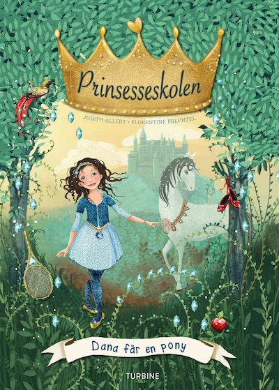 Prinsesseskolen 2: Dana får en pony – omslag til lydbogen af Judith Allert