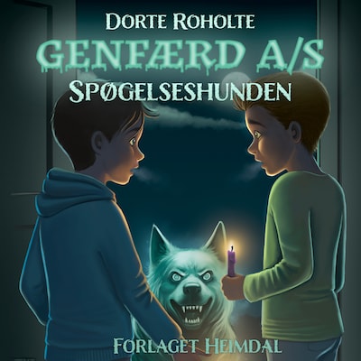Genfærd A/S 1 – omslag til lydbogen af Dorte Roholte
