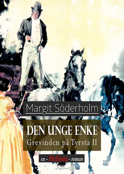 Den unge enke – omslag til lydbogen af Margit Söderholm