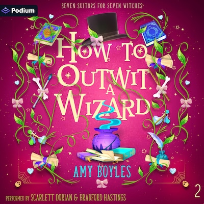 How to Outwit a Wizard – omslag til lydbogen af Amy Boyles