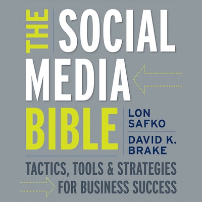 The Social Media Bible – omslag til lydbogen af David K. Brake, Lon Safko