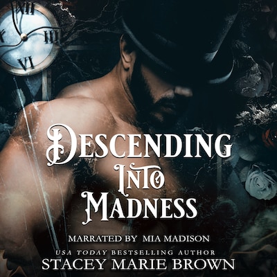 Descending into Madness – omslag til lydbogen af Stacey Marie Brown