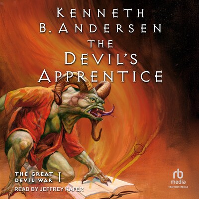 The Devil’s Apprentice – omslag til lydbogen af Kenneth B. Andersen