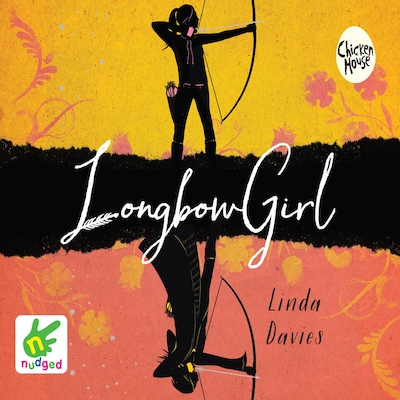 Longbow Girl – omslag til lydbogen af Linda Davies