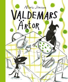 Valdemars ärtor – omslag till ljudboken av Maria Jönsson