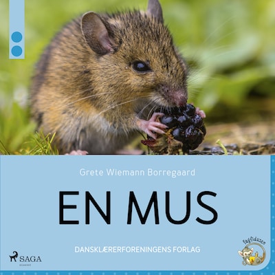 En mus – omslag til lydbogen af Grete Wiemann Borregaard