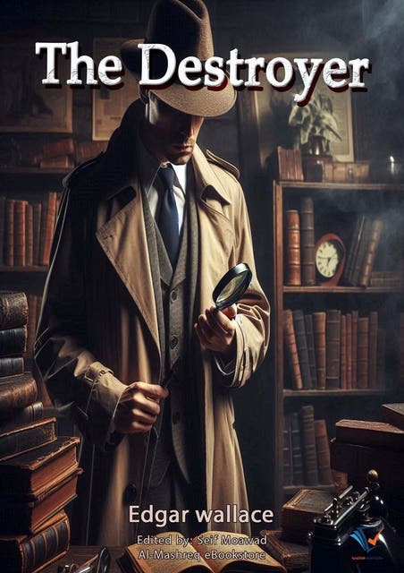 The Destroyer – omslag til lydbogen af Edgar Wallace