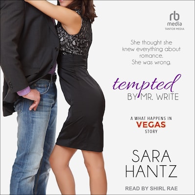 Tempted By Mr. Write – omslag til lydbogen af Sara Hantz