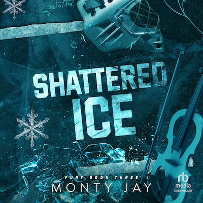 Shattered Ice – omslag til lydbogen af Monty Jay