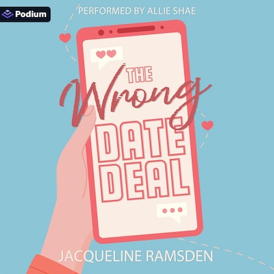 The Wrong Date Deal – omslag til lydbogen af Jacqueline Ramsden