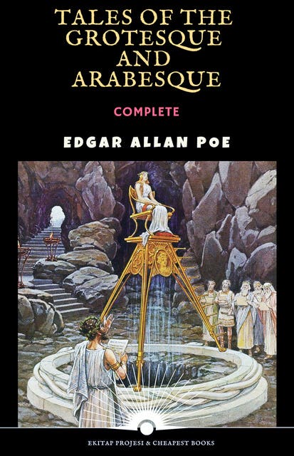 Tales of the Grotesque and Arabesque: Complete – omslag til lydbogen af Edgar Allan Poe