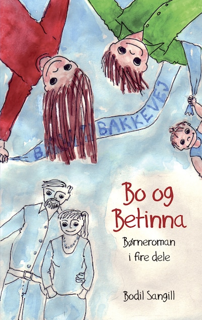 Bo og Betinna – omslag til lydbogen af Bodil Sangill
