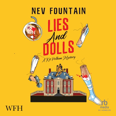 Lies and Dolls – omslag til lydbogen af Nev Fountain