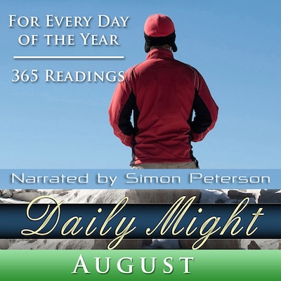 Daily Might: August – omslag til lydbogen af Simon Peterson