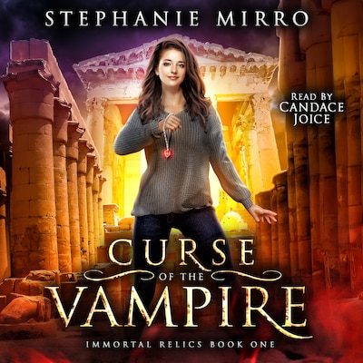 Curse of the Vampire – omslag til lydbogen af Stephanie Mirro