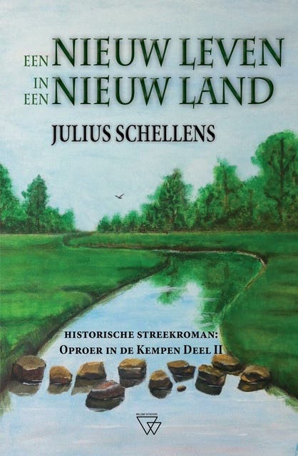 Een nieuw leven in een nieuw land – omslag van het luisterboek van Julius Schellens