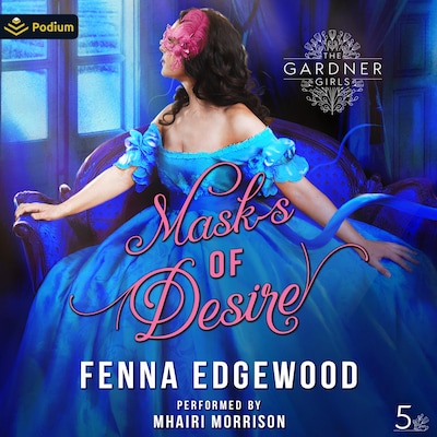 Masks of Desire – omslag til lydbogen af Fenna Edgewood