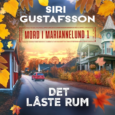 Det låste rum – omslag til lydbogen af Siri Gustafsson