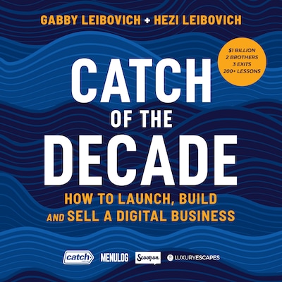 Catch of the Decade – omslag til lydbogen af Gabby Leibovich, Hezi Leibovich