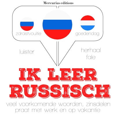 Ik leer Russisch – omslag van het luisterboek van JM Gardner