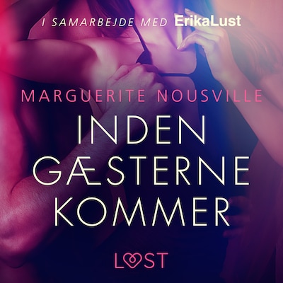 Inden gæsterne kommer – omslag til lydbogen af Marguerite Nousville