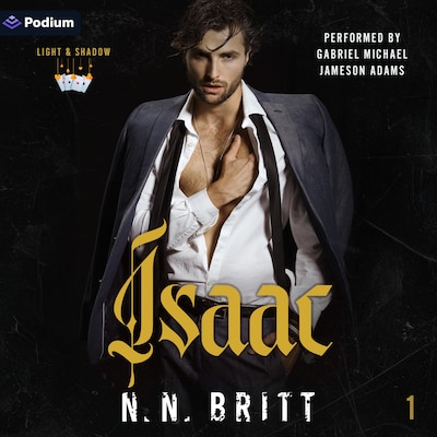 Isaac – omslag til lydbogen af N.N. Britt