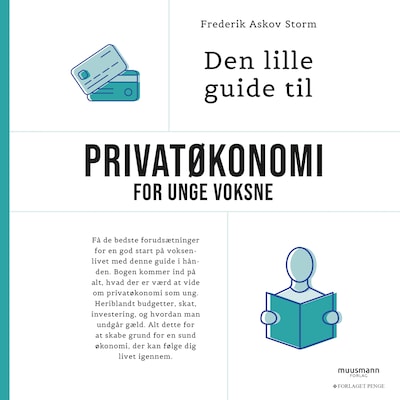 Den lille guide til privatøkonomi for unge voksne – omslag til lydbogen af Frederik Askov Storm