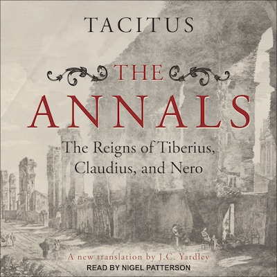 The Annals – omslag til lydbogen af Tacitus