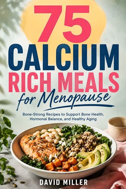 75 Calcium Rich Meals for Menopause: Bone-Strong Recipes to Support Bone Health, Hormonal Balance, and Healthy Aging – omslag til lydbogen af David Miller