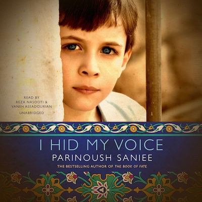 I Hid My Voice – omslag til lydbogen af Parinoush Saniee